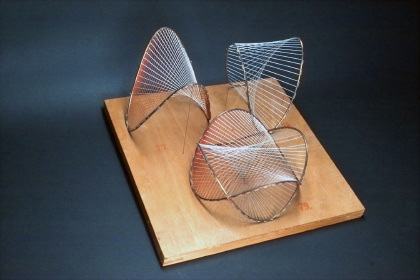 Cylindroid combined with a right-angled paraboloid