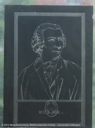 Seven negatives of pictures of L. Euler
