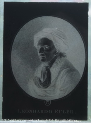 Seven negatives of pictures of L. Euler