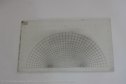 Four curve grids on glass