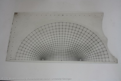 Four curve grids on glass