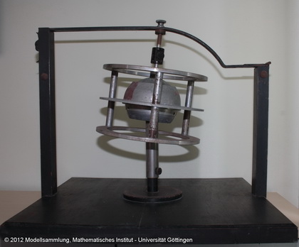 Asymmetric gyros for the demonstration of the stability zones
