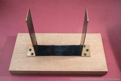 Measuring apparatus for surfaces of constant width