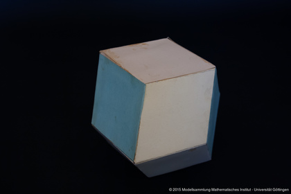 Two rhombic dodecahedrons