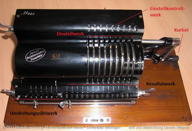 Abb.5: Modell mit der
  Fabrikationsnummer 434