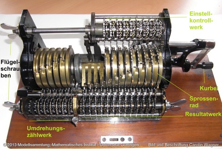 Abb.6: Modell mit der
  Fabrikationsnummer 434